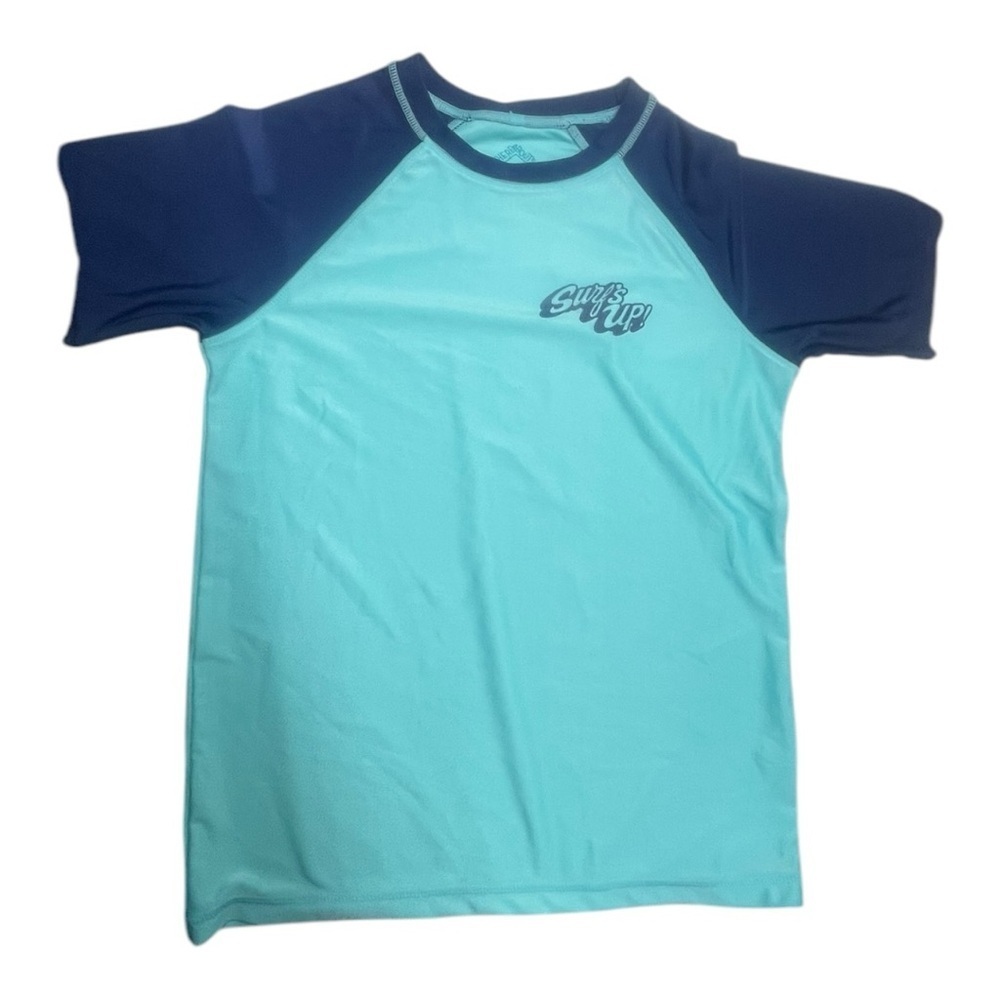 ThereAbouts Kids Swim Shirt - Blue M 10/12
Surf’s up